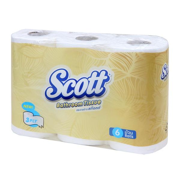 SCOTT® Bathroom Tissue 6'R 3-Ply
