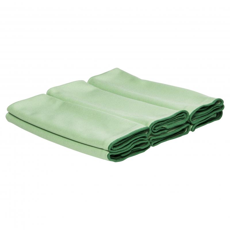 ผ้าไมโครไฟเบอร์ สีเขียว (Wypall Microfiber Cloth Green)