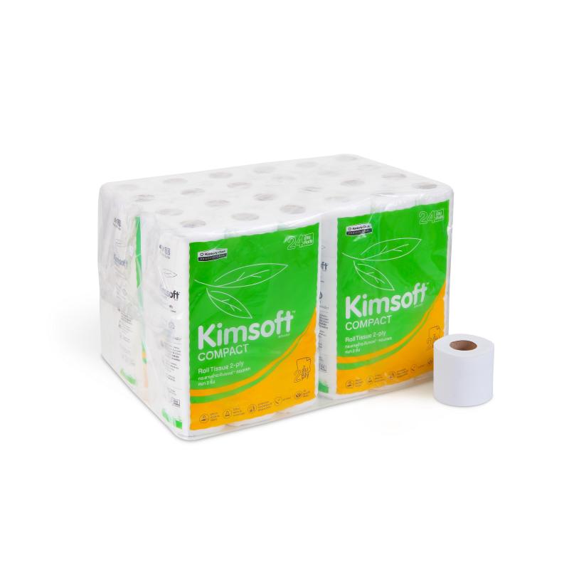 KIMSOFT* Compact Roll Tissue 24'R