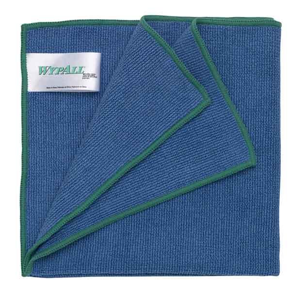 ผ้าไมโครไฟเบอร์ สีน้ำเงิน (Wypall Microfiber Cloth Blue)